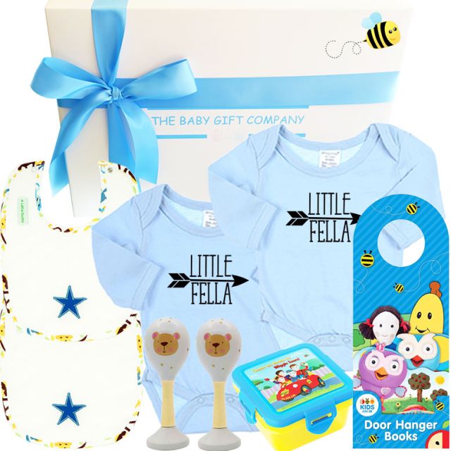 Playtime Twin Boys Baby Gift Box