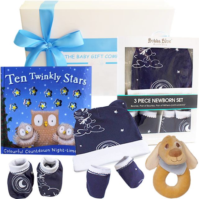 Wish Upon A Star Baby Boy Gift Box