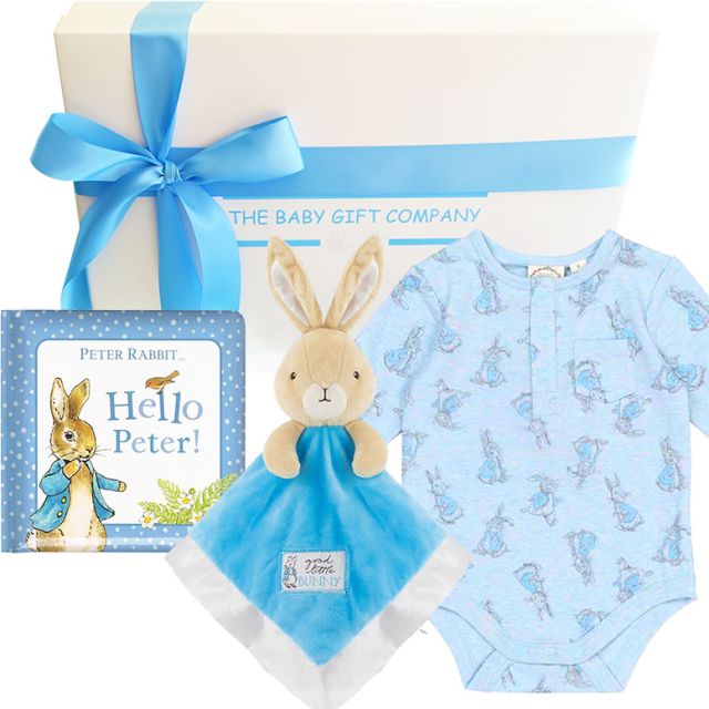 Hello Peter Rabbit Baby Boy Gift Box