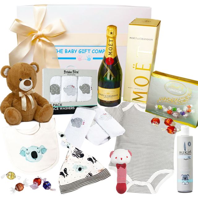 Congratulations Organic Baby Gift Box