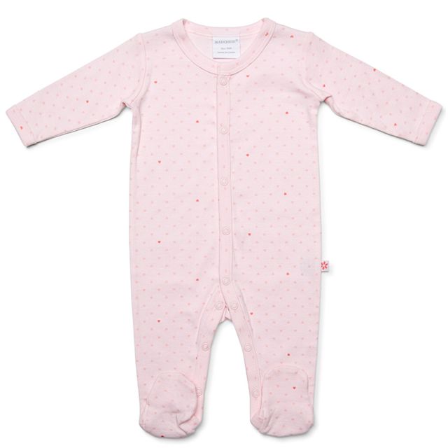 Marquise Pink Hearts Baby Grosuit