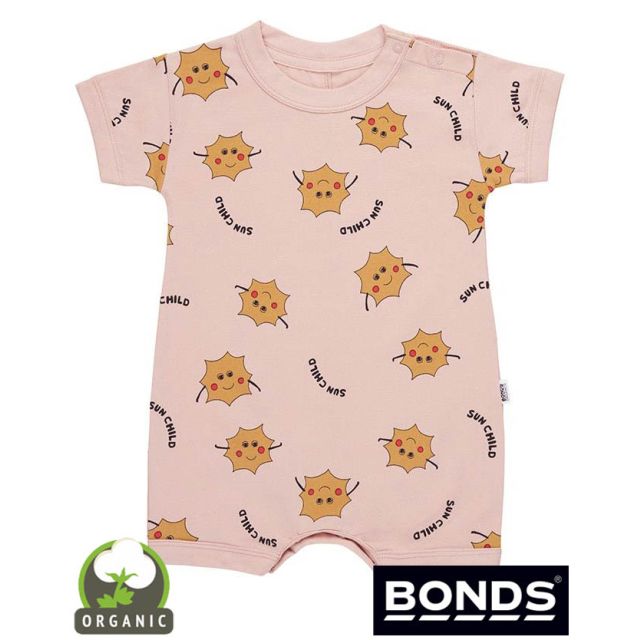Bonds Organic Sunshine Baby Girl Romper