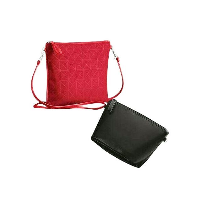 Ruby Red 2-Pc Pouch Set