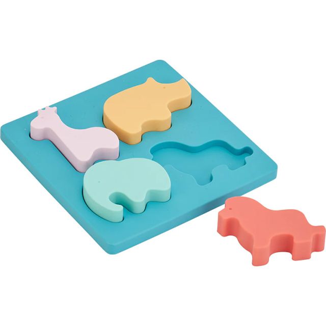 Animal silicone puzzle