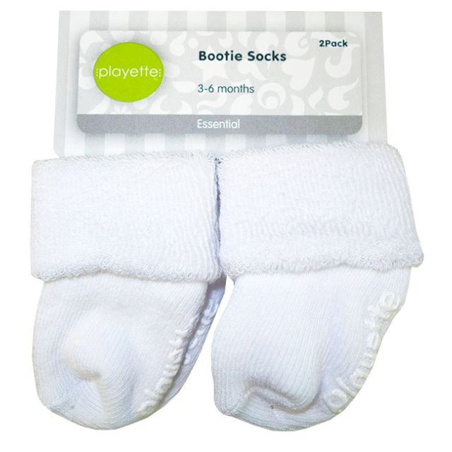 Playette Baby Boy Bootie Socks